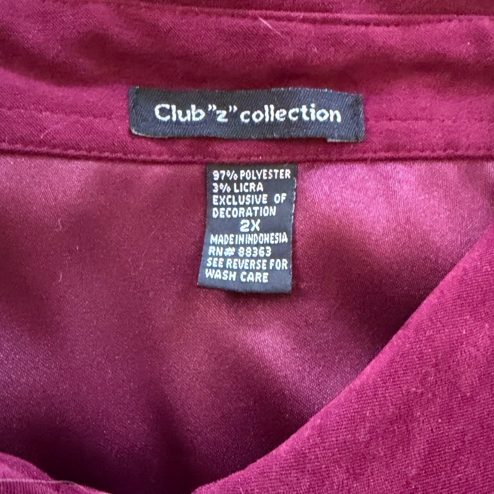 Button up plus size shirt